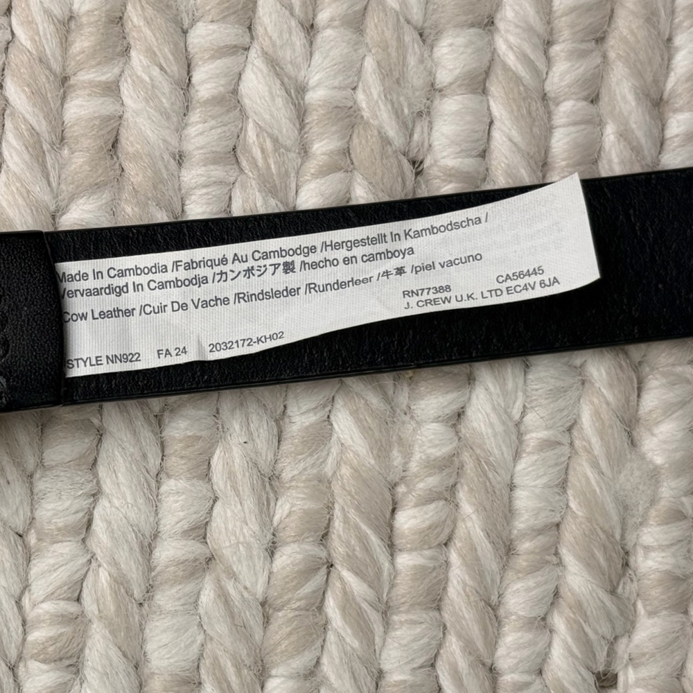 Madewell Triple Metal Keeper Belt - Picture 5 of 7